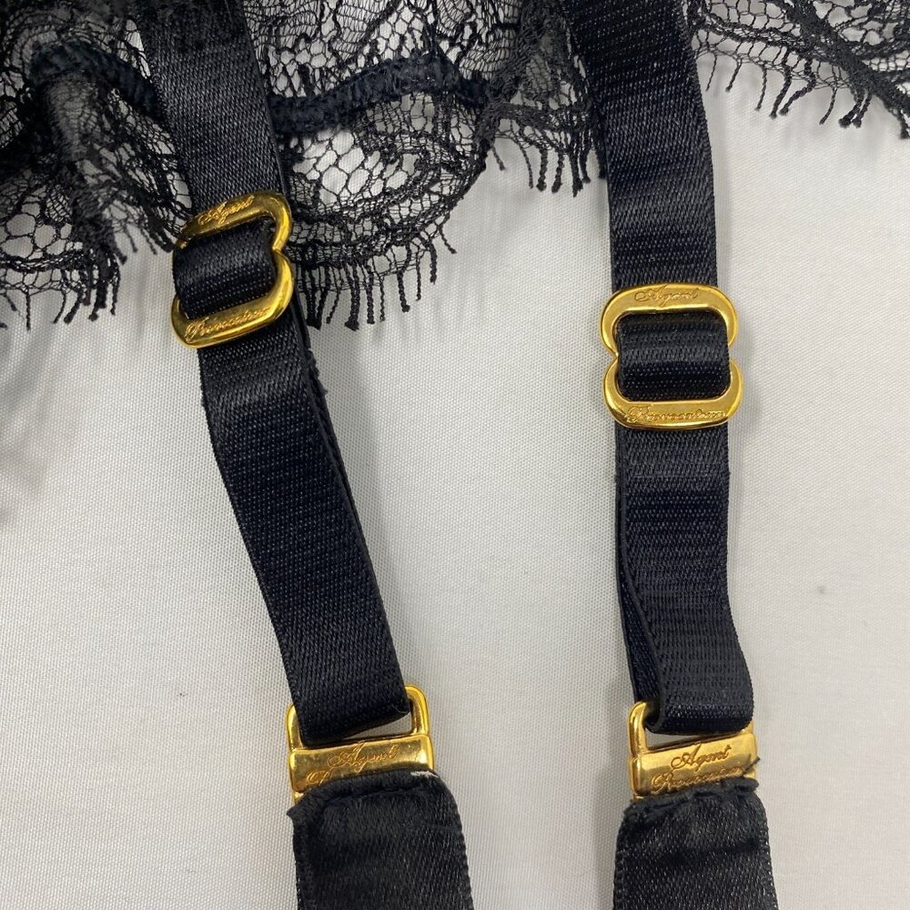 Agent Provocateur Annoushka Black Lace Set AP2 Small - Picture 14 of 16